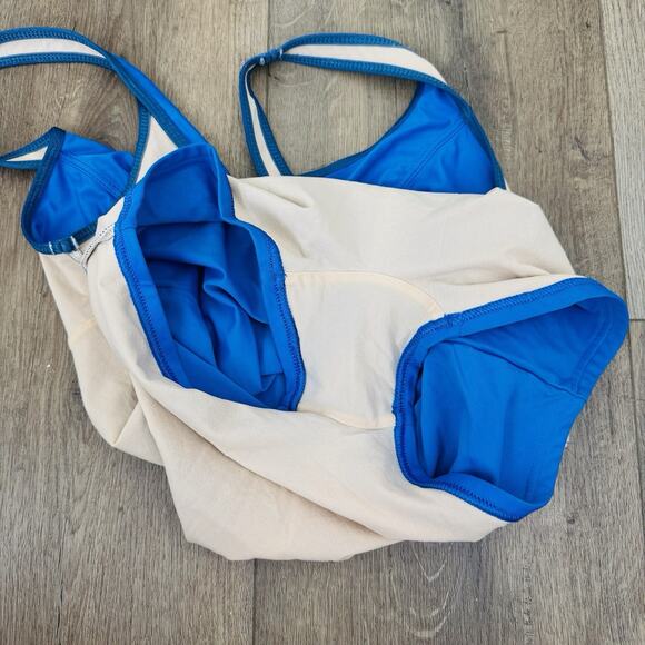 Pilpel Navy Blue One Piece Swim Suit Women’s Size 10 - Picture 4 of 5